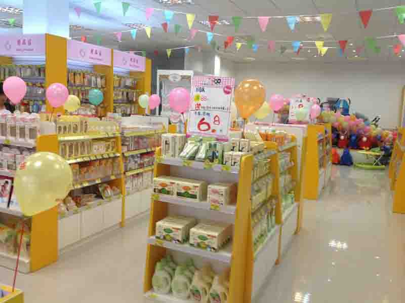 成都婴幼儿用品店展示柜台 工厂量身定制，打造品牌专属形象